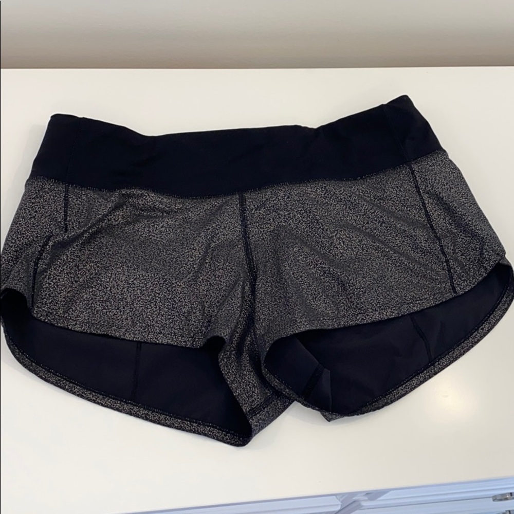 Metallic 2.5 Lulu Lemon Shorts